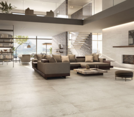 Travertine Tile Look